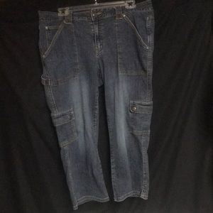 Hipster Demin Capri size 13